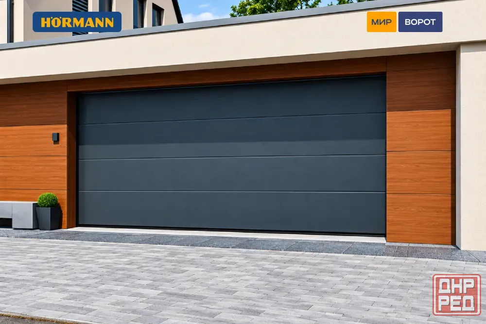 Секционные гаражные ворота Hörmann LPU 67 Thermo Донецк - изображение 3