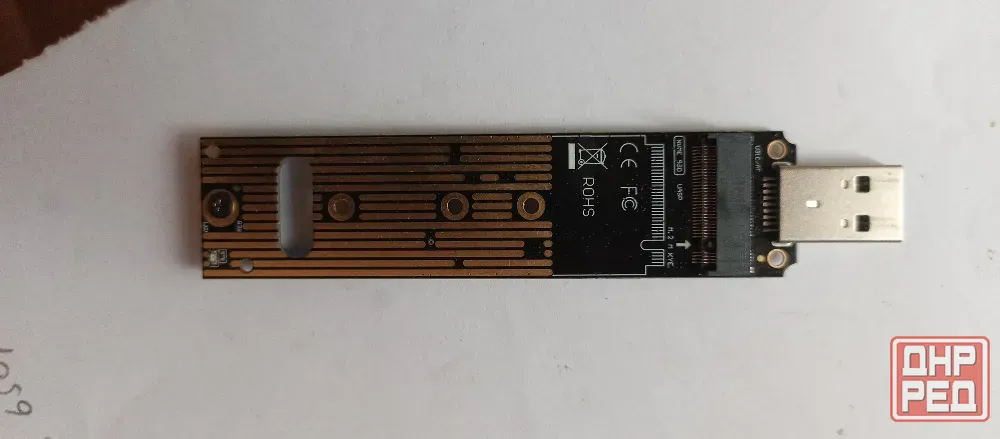 Адаптер M.2 NVMe SSD, 10 Гбит/с, USB 3,1 gen2 Донецк - изображение 1