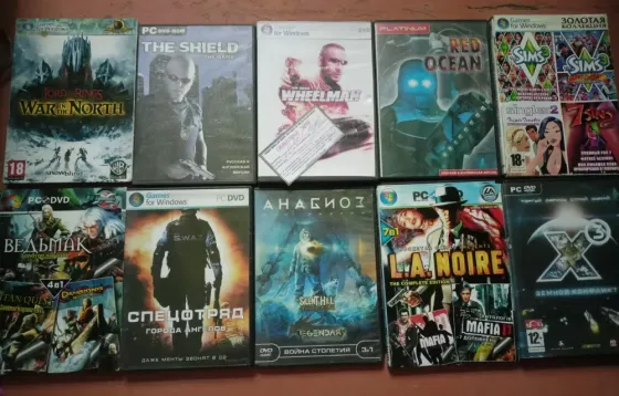 Диски на пк, pc, Игры Макеевка