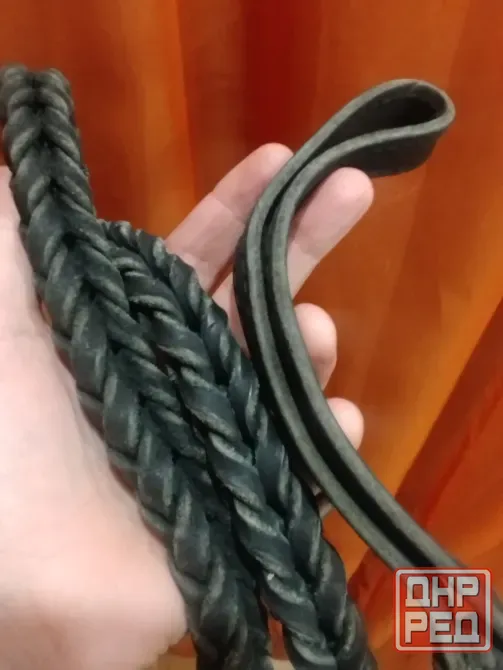 Поводок для собаки из натуральной кожи 120 см Донецк - изображение 2