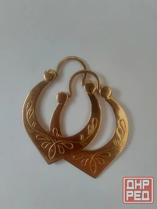 Продам серьги Кокошник Донецк - изображение 1