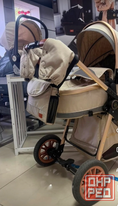 Коляска luxmom 3 in 1 Донецк - изображение 1