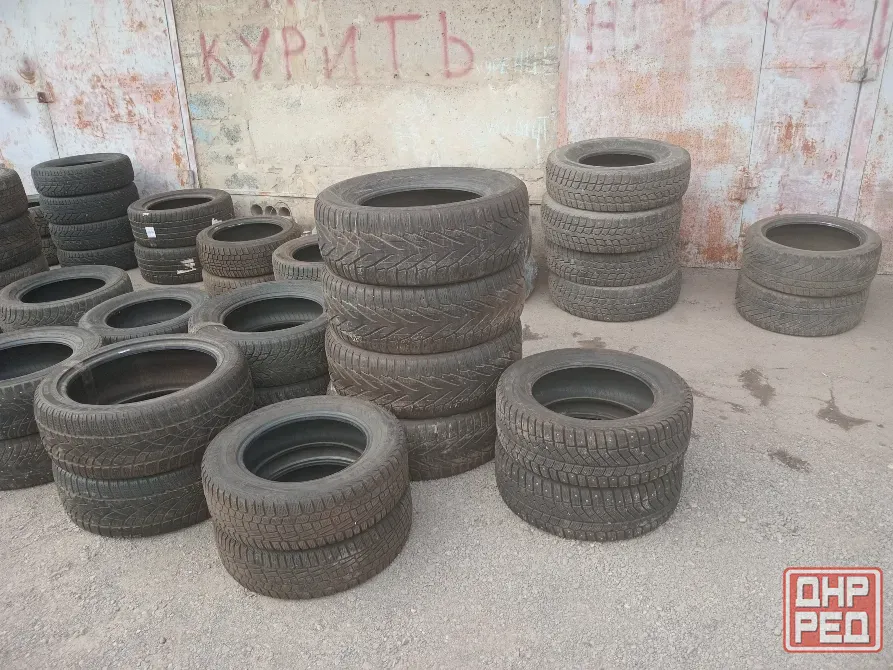 Продаю зимнюю резину б/у Донецк - изображение 1