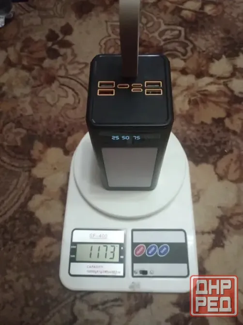 Повербанк Ross Y-883 80000mAh Fast Charge ledлампа Донецк - изображение 3