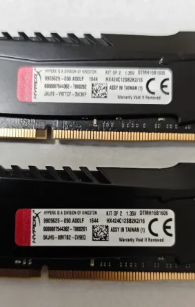 Память Kingston HyperX Savage Black DIMM DDR4 16(2x8)Gb PC19200 2400MHz CL12 [HX424C12SB2K2/16] Донецк