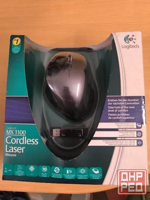 Мышь беспроводная logitech mx1100 Донецк - изображение 1