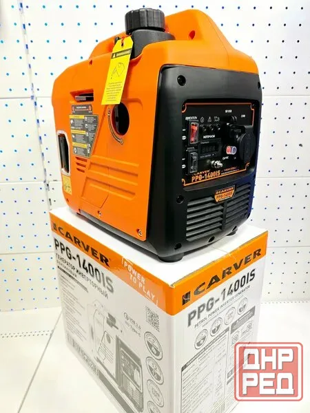 Генератор Бензиновый Инверторный CARVER PPG-1400IS новый в заводской упаковке Макеевка - изображение 2