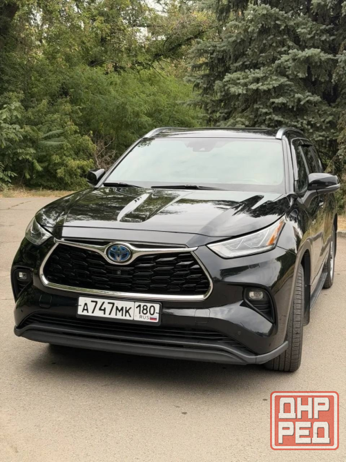 Toyota Highlander 2021 год 2.5 бензин состояние идеальное Донецк - изображение 1