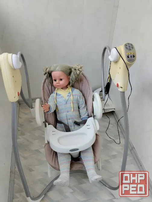 Детское Электронное кресло - качели Graco Донецк - изображение 2