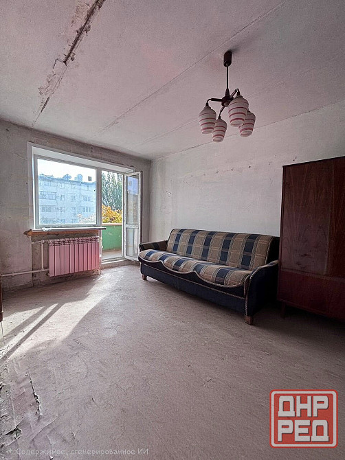 1-комн. квартира, 29,6 м², 3/5 этаж Мариуполь - изображение 1