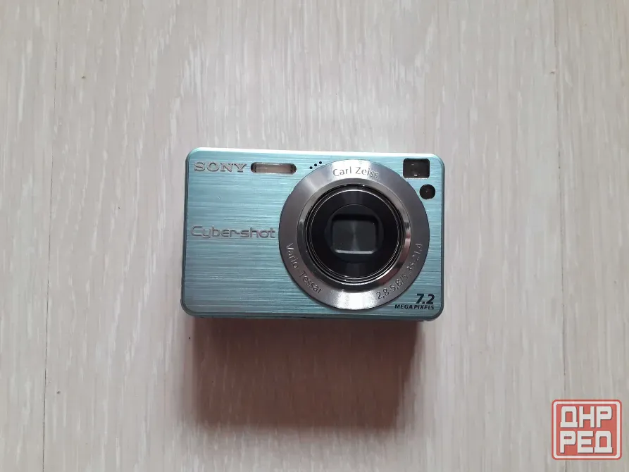 Фотоаппарат Sony w120 Carl Zeiss отл. состояние Донецк - изображение 1