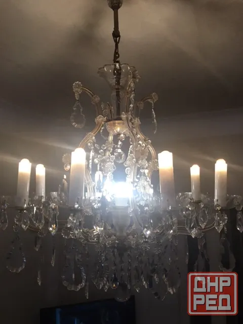 Хрустальная люстра MariaTheresia на 8 рожков. Донецк - изображение 3