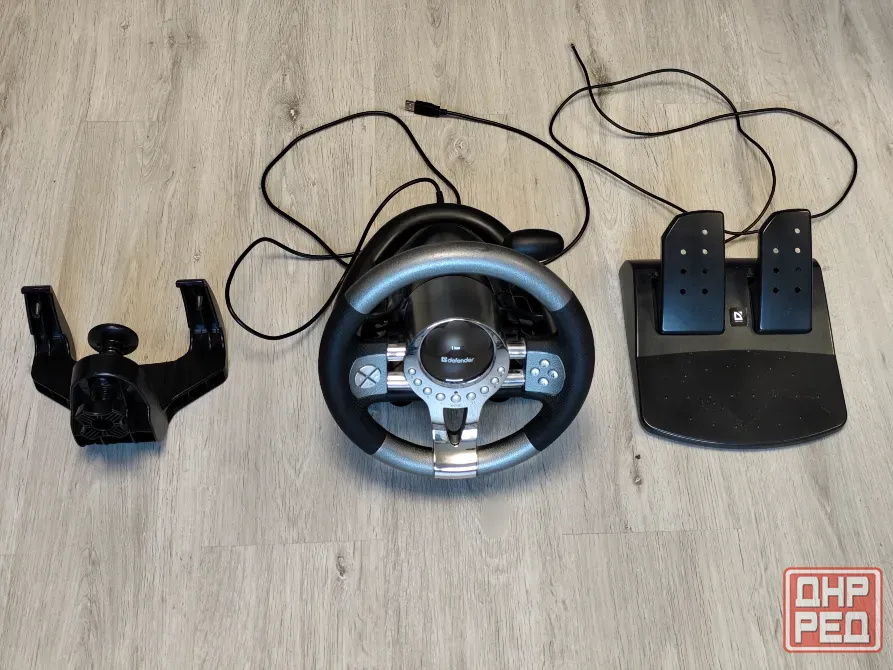 Руль игровой Defender Forsage GTR (180°) Донецк - изображение 3