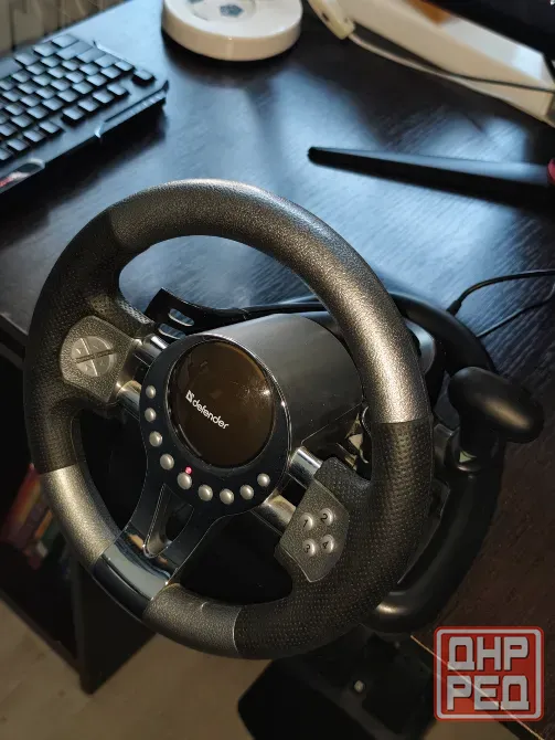 Руль игровой Defender Forsage GTR (180°) Донецк - изображение 2