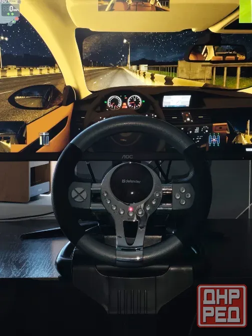 Руль игровой Defender Forsage GTR (180°) Донецк - изображение 1