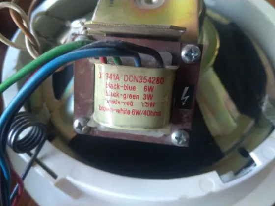 Dynacord DL 70 W потолочный громкоговоритель, 6 Вт/100 вольт Донецк