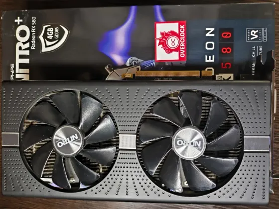 Видеокарта Amd Radeon rx580 4g nitro+ sapphire Донецк