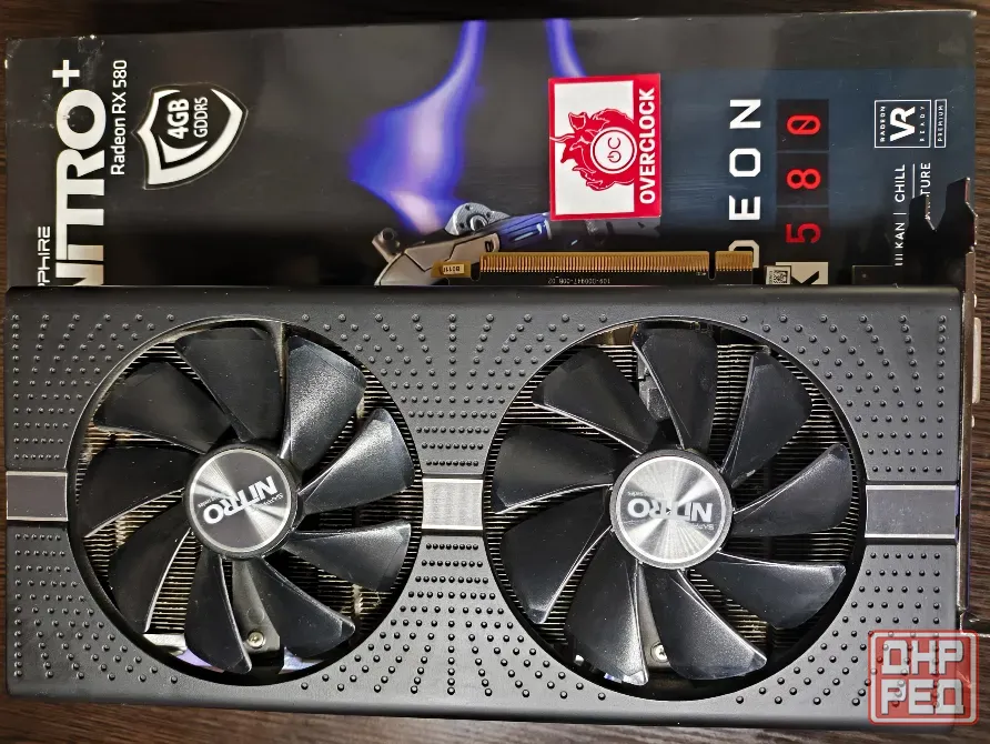 Видеокарта Amd Radeon rx580 4g nitro+ sapphire Донецк - изображение 1