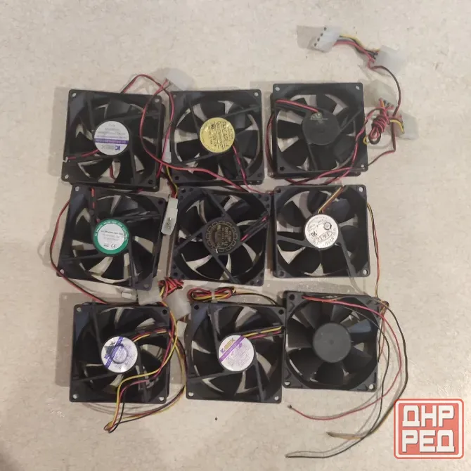 Кулера компьютерные 80мм 12v 0,16A Донецк - изображение 1