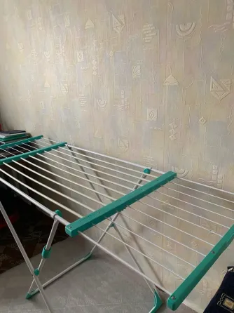 Сушилка для белья напольная с толстыми прутьями Донецк
