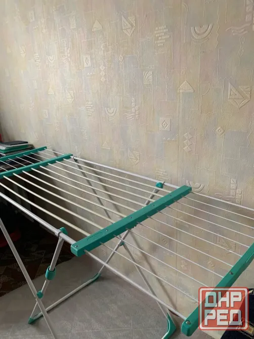 Сушилка для белья напольная с толстыми прутьями Донецк - изображение 2
