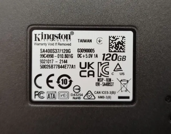 SSD Kingston 120gb Донецк