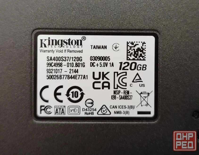 SSD Kingston 120gb Донецк - изображение 1