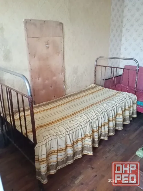 Продам кровать железную советскую Снежное Снежное - изображение 1