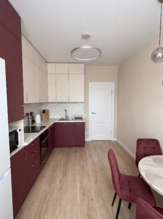Сдаётся однокомнатная квартира в современном доме в Калининском Донецк