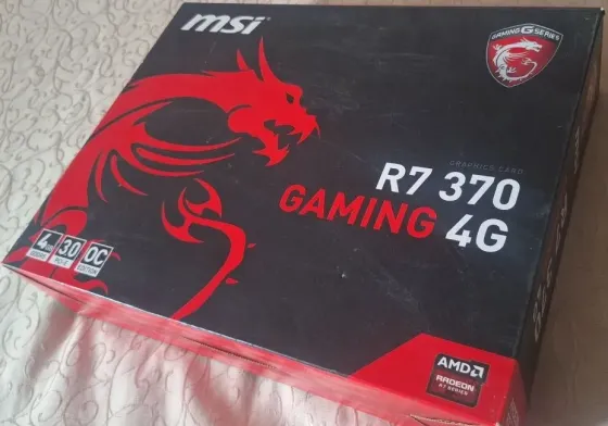 Видеокарта msi r7 370 4gb (под восстановление-банки памяти) Донецк