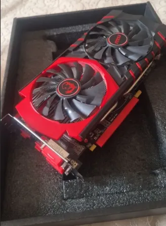 Видеокарта msi r7 370 4gb (под восстановление-банки памяти) Донецк