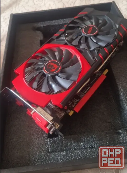 Видеокарта msi r7 370 4gb (под восстановление-банки памяти) Донецк - изображение 3