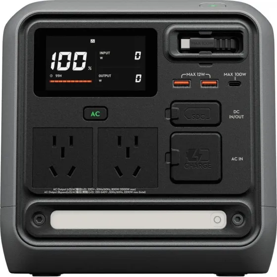 DJI Power 1000 Mini - Портативная электростанция мощностью 1008 Вт-ч в с 2-мя солнечными панелями. Донецк