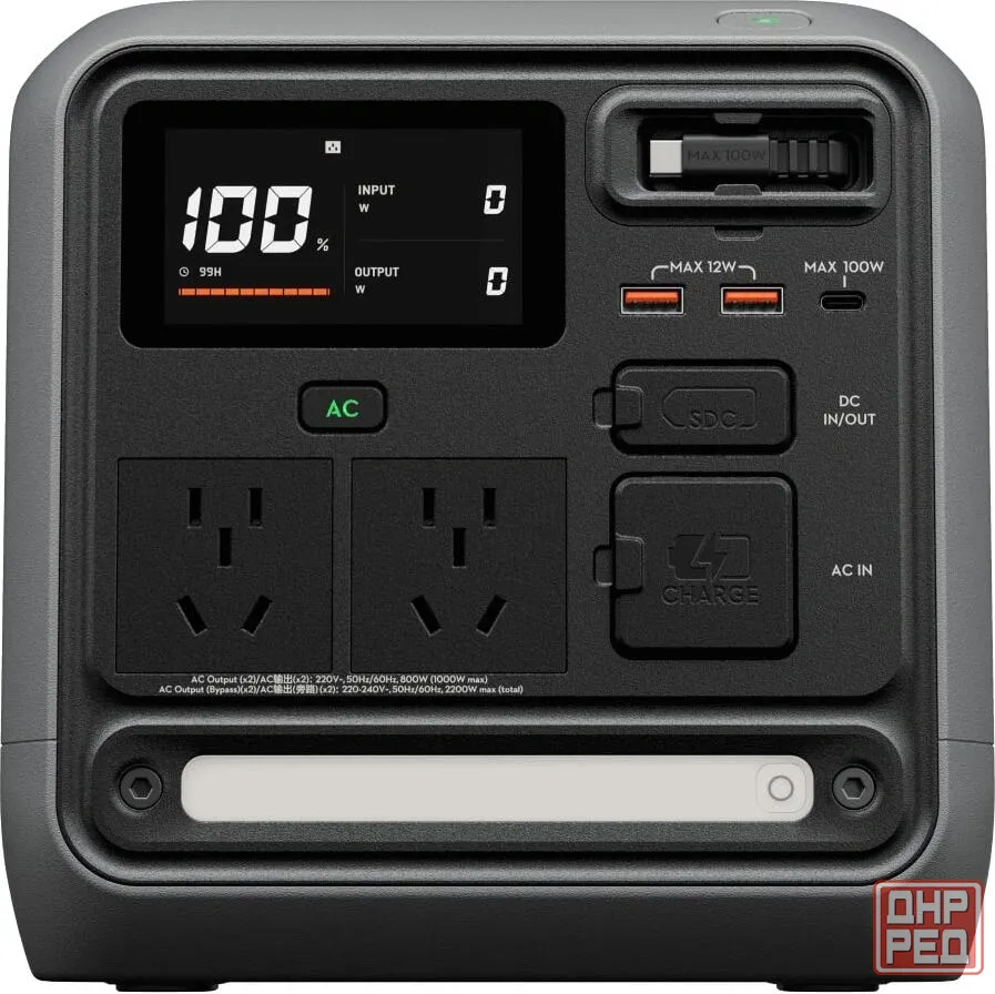 DJI Power 1000 Mini - Портативная электростанция мощностью 1008 Вт-ч в с 2-мя солнечными панелями. Донецк - изображение 1