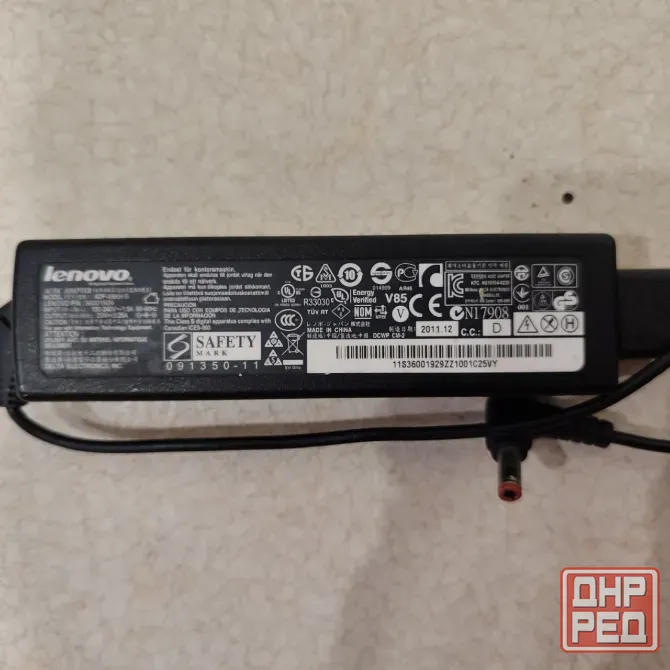 Блок питания adp-65kh b 20V 3.25A 65W (штекер 5.5x2.5) для Lenovo Донецк - изображение 1