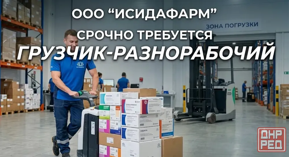 Требуется грузчик-разнорабочий Донецк - изображение 1