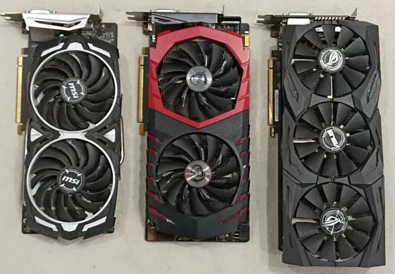 Видеокарта Nvidia GeForce GTX 1060 1070 1070ti 1080 1080ti Донецк