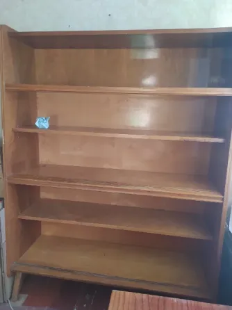 Шкаф книжный, ретро, натуральное дерево Макеевка