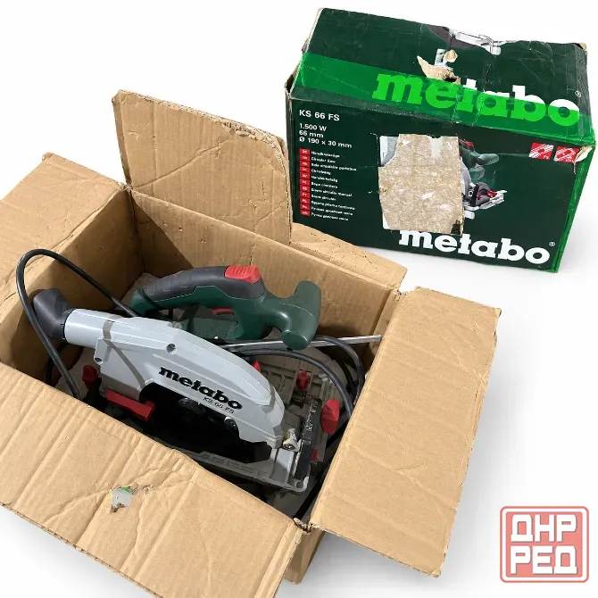 Дисковая пила Metabo Ks 66 Fs, 1500 Вт Донецк - изображение 1
