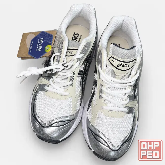 Кроссовки ASICS Gel-Kayano 14, бело-серебристые, EU 42 Донецк - изображение 1