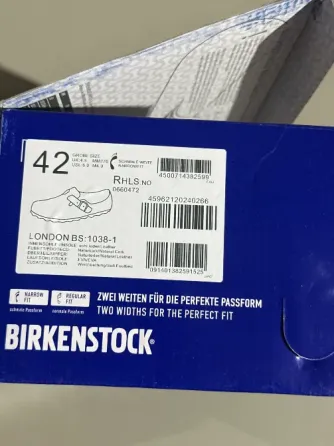 Ботинки Birkenstock London, бежевые, размер 42 Донецк