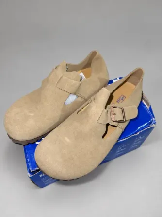Ботинки Birkenstock London, бежевые, размер 42 Донецк