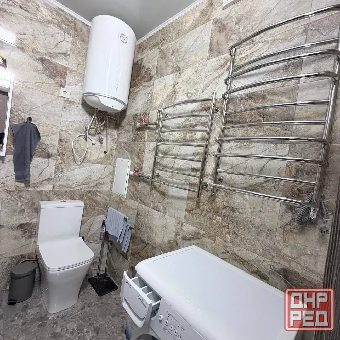 Сдам 1комнатную квартиру в Пролетарском районе. 34кв.м, 4 этаж многоэтажного дома. Донецк - изображение 6