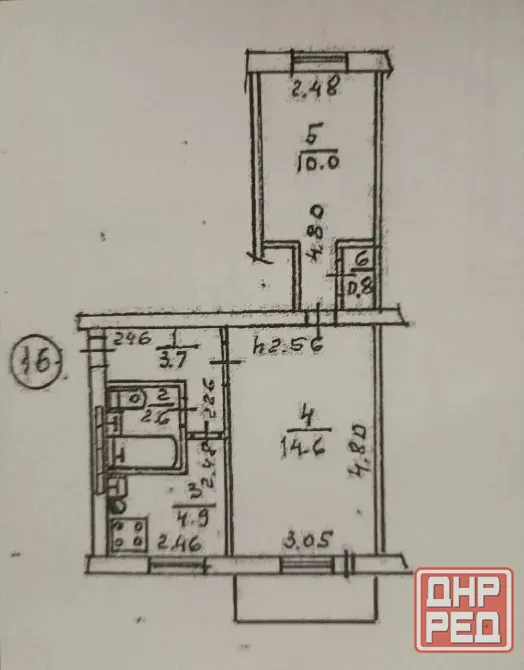 Продается 2 - х комнатная квартира, ул. Университетская, дом 104, пр-т Таманский, ориентир трц "Доне Донецк - изображение 9