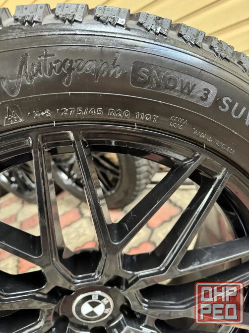 Комплект дисков с зимней резиной IKON Autograph Snow 3 SUV 275/45/R20 Макеевка - изображение 6