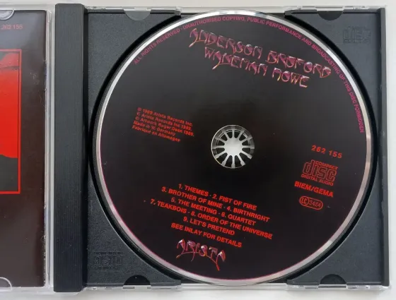 Yes (Andersen, Bruford, Wakeman, Howe) (1989) - CD, фирм. (W.Germany), Арт-рок Макеевка