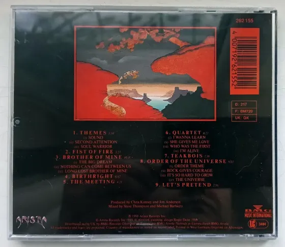 Yes (Andersen, Bruford, Wakeman, Howe) (1989) - CD, фирм. (W.Germany), Арт-рок Макеевка