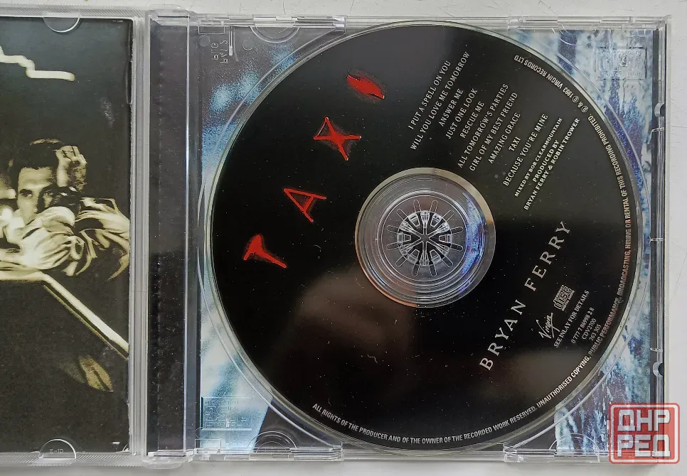 Bryan Ferry (1993) Taxi - CD, фирм. (UK), Pop-art Макеевка - изображение 3