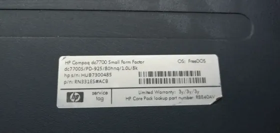 hp compaq dc7700 Макеевка