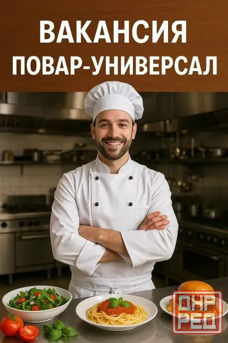 Ищем повара-унивесала! Доставка еды MAX FOOD. Макеевка. Макеевка - изображение 1